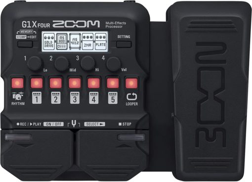 Zoom G1X FOUR Multi-effects Processor with Expression Pedal