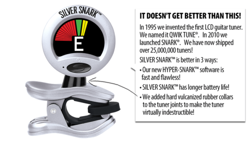 Snark Silver Snark Clip-on Chromatic Tuner - Image 2