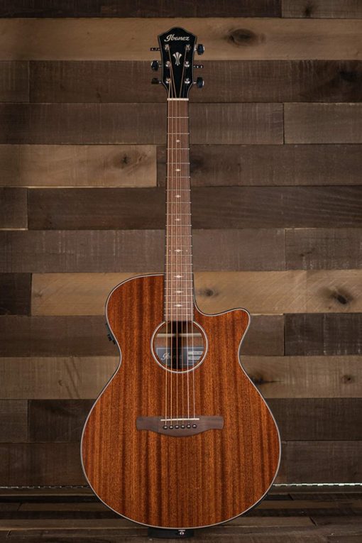 IBANEZ AEG62 Natural Mahogany High Gloss A/E Guitar - Image 2