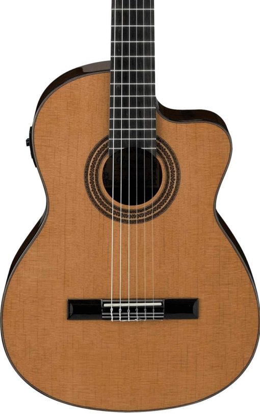 IBANEZ GA6CE Amber High Gloss Classical A/E Guitar