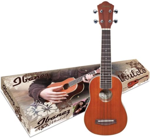 Ibanez IUKS5 Soprano Ukulele Package w/ Bag & Tuner