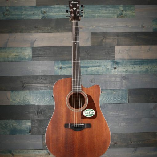 Ibanez AW54CE Acoustic Electric Guitar - Open Pore Natural - Image 2