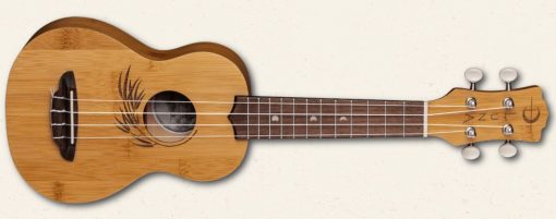 Luna Bamboo Soprano Ukulele W/ FREE Bag