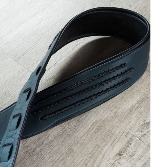 Tetherax Barn Find Series - "Barber" (Barbed Wire) Guitar Strap - Image 2