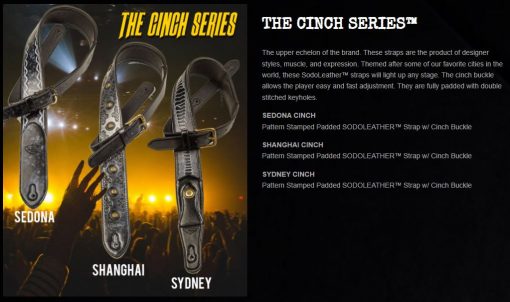 Tetherax Cinch Series - "Shanghai" Guitar Strap - Image 2