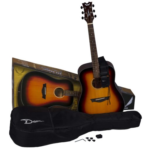 DEAN AXS PRODIGY ACOUSTIC GUITAR PACK SUNBURST