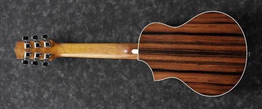 IBANEZ EWP13 Dark Brown Open Pore Piccolo Acoustic Guitar - Image 3