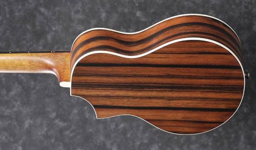 IBANEZ EWP13 Dark Brown Open Pore Piccolo Acoustic Guitar - Image 4