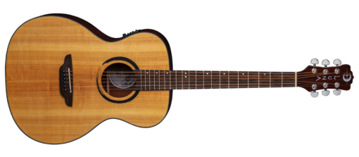 Luna Wabi Sabi Folk A/E Guitar - Solid Spruce Top - Image 5