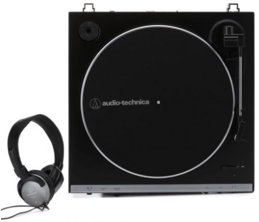 Audio-Technica LP60XH Belt-Drive Turntable w/ Headphones - Image 2