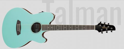 Ibanez TCY10E Acoustic Electric Guitar - Sea Foam Green