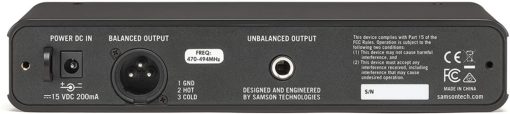 Samson AirLine 88 AH8 Fitness Headset - UHF Wireless System - Image 3