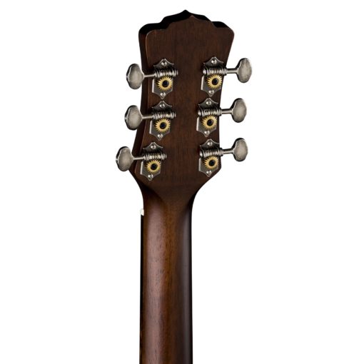 Luna Art Vintage Dreadnought Cutaway A/E Solid Top - Image 4