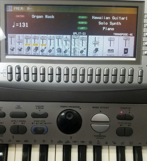 Technics sx KN 6000 Keyboard USED W/ Bag - Image 3