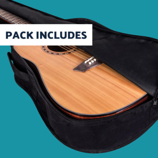 Washburn Apprentice D5CE A/E Guitar Package - Image 8