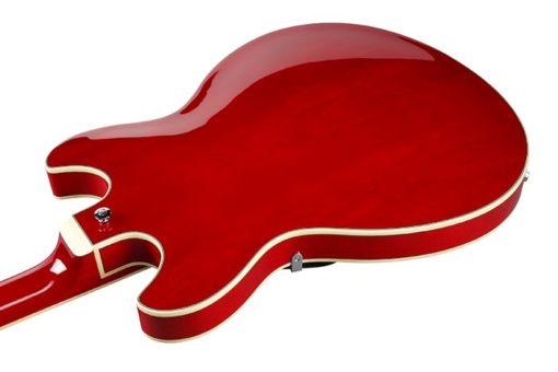 IBANEZ Artcore AS73 - Transparent Cherry Red Electric Guitar - Image 3