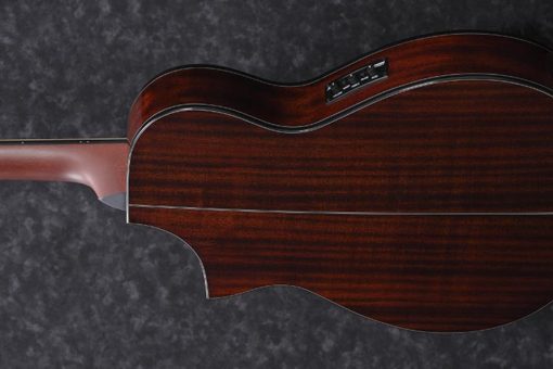 Ibanez AEWC32FM Acoustic Electric Guitar - Indigo Sunset Fade - Image 4