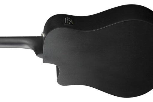 Ibanez ALT20WK Acoustic Electric Guitar - Weathered Black Open Pore - Image 3