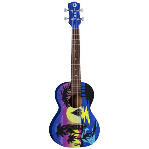 Luna Kauwela Summer Tenor Ukulele w/ Gigbag