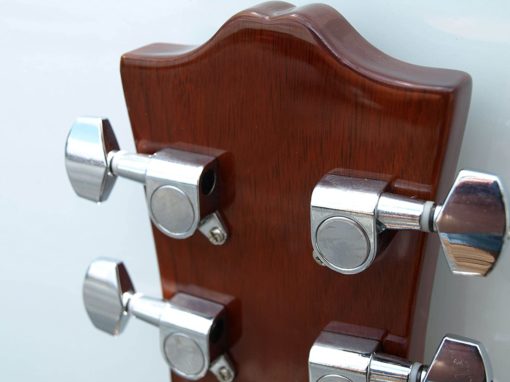 Indiana Madison Acoustic Guitar - Tiger Stripe Tobacco Burst - Image 8