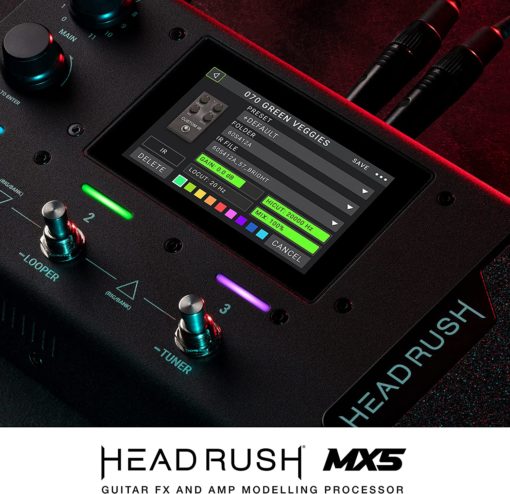 HeadRush MX5 - Guitar Amp & Multi Effect Modelling Processor - Image 7
