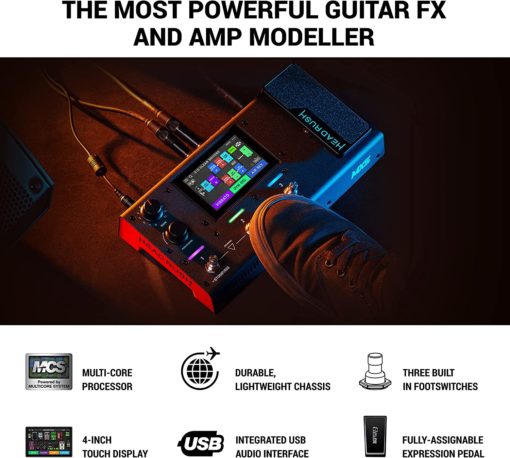 HeadRush MX5 - Guitar Amp & Multi Effect Modelling Processor - Image 2