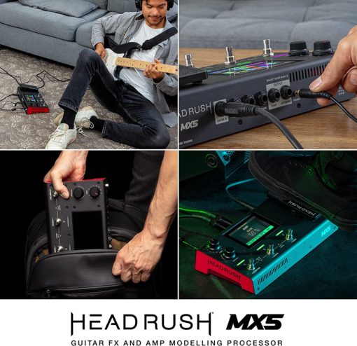 HeadRush MX5 - Guitar Amp & Multi Effect Modelling Processor - Image 9