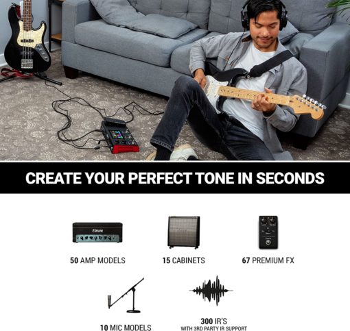 HeadRush MX5 - Guitar Amp & Multi Effect Modelling Processor - Image 4
