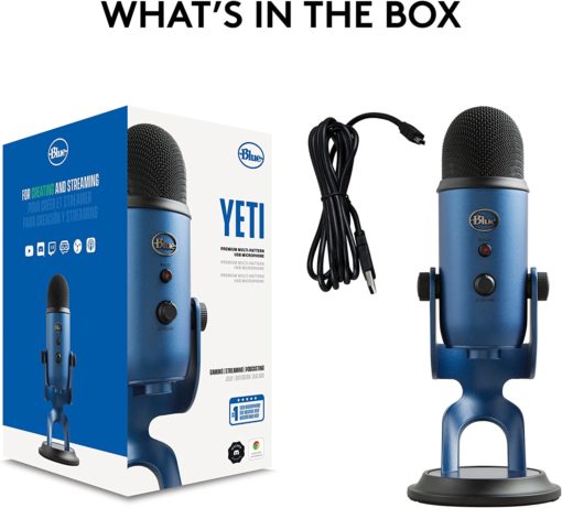 Blue Yeti USB Microphone - Midnight Blue - Image 9