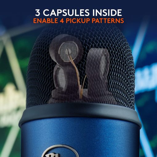 Blue Yeti USB Microphone - Midnight Blue - Image 4