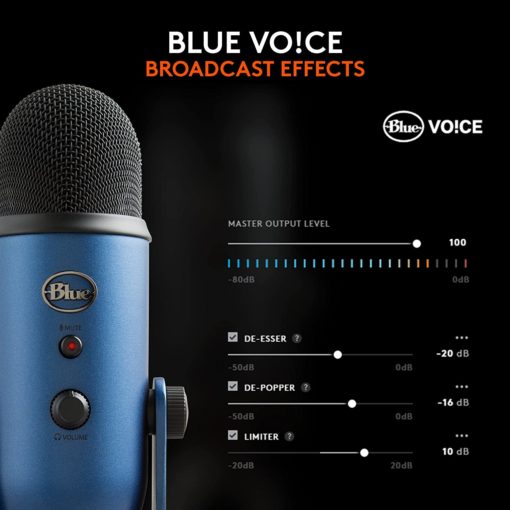 Blue Yeti USB Microphone - Midnight Blue - Image 3