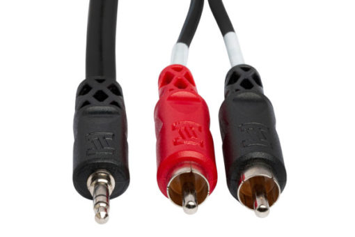 Hosa CMR-203 3.5 mm TRS to Dual RCA Stereo Breakout Cable - Image 3
