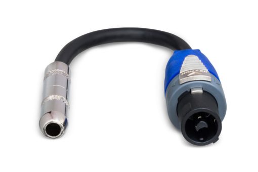 Hosa GSK-116 1/4" TS to Neutrik speakON Speaker Adapter - Image 3