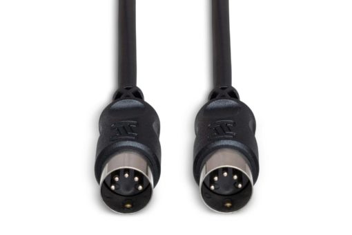 Hosa MID-310BK 5-Pin DIN to 5-Pin DIN MIDI Cable, 10 Feet - Image 3