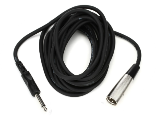 Hosa PXM-115 1/4 inch TS Male to XLR Male