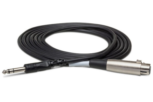 Hosa STX-105F XLR3F to 1/4" TRS Balanced Interconnect Cable