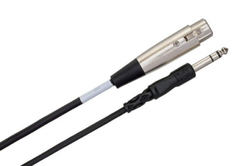 Hosa STX-105F XLR3F to 1/4" TRS Balanced Interconnect Cable - Image 2