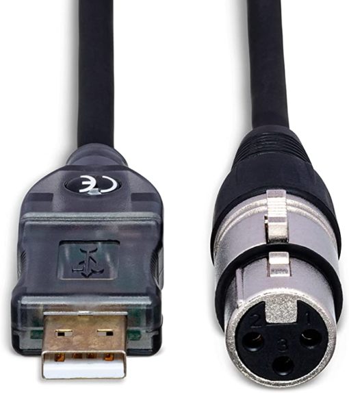 Hosa UXA-110 XLR3F Type A TRACKLINK USB Interface - Image 2