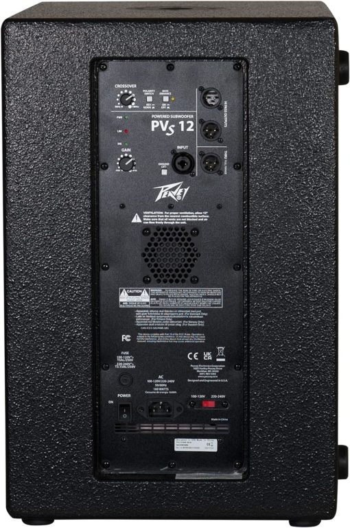 Peavey PVs 12 Vented Powered Bass Subwoofer - Image 2