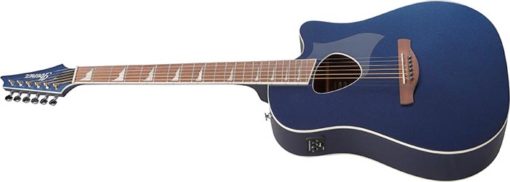 Ibanez ALT30 Acoustic / Electric Guitar - Night Metallic Blue Finish - Image 2