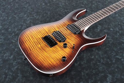 Ibanez RGA42FM Electric Guitar - Dragon Eye Burst Flat Finish - Image 2