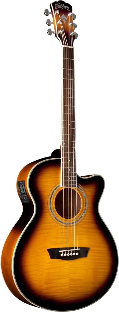 WASHBURN Festival EA15 A/E Guitar - Tobacco Burst