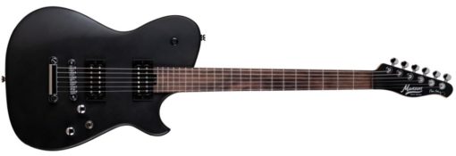 CORT Meta Series MBM-1 Matthew Bellamy Signature Guitar - Silver & Black - Image 3