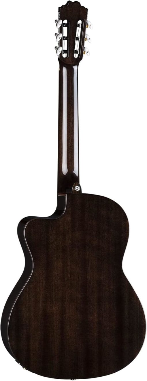 DEAN España Cutaway Classical A/E Guitar - Black Burst - Image 3