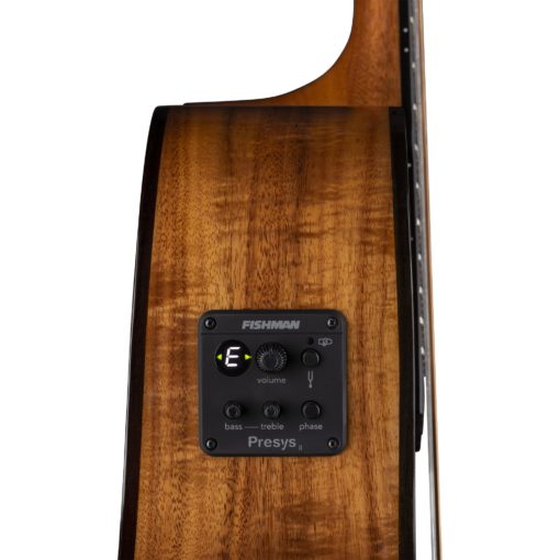 Luna Folk Vineyard Series Acoustic/Electric Guitar - Image 4