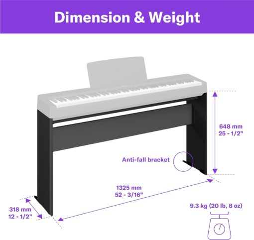 YAMAHA P-143 88-key Digital Piano WITH Pedestal - Image 6