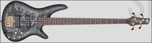 IBANEZ SR300EDX Bass Guitar - Black Ice Frozen Matte