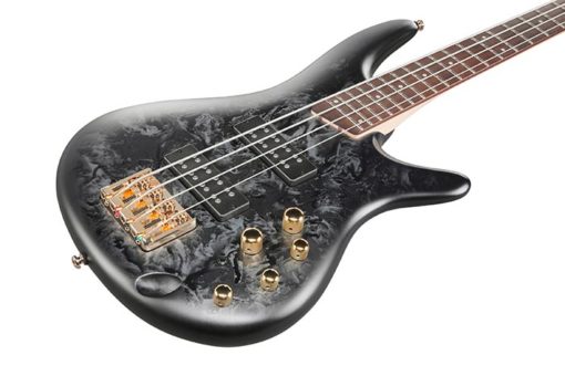 IBANEZ SR300EDX Bass Guitar - Black Ice Frozen Matte - Image 2
