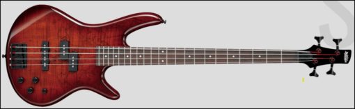 IBANEZ GSR200SM 4-String Bass Guitar - Charcoal Brown Burst