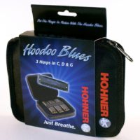 Hohner Hoodoo Blues Harmonica 3-Pack Key of C, D, G